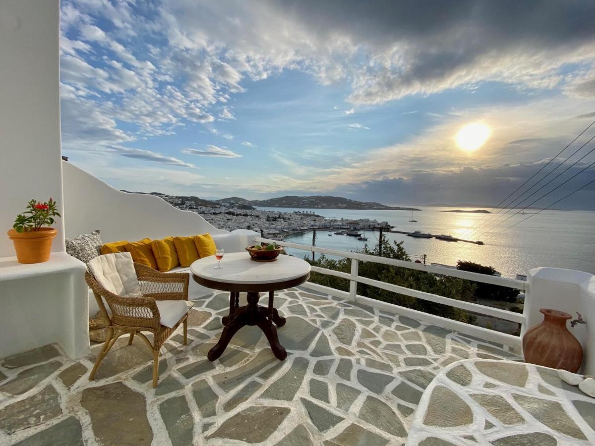 Apartamento Anemones Sea View Mykonos Town Exterior foto