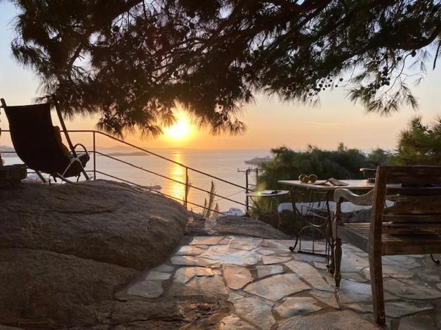 Apartamento Anemones Sea View Mykonos Town Exterior foto