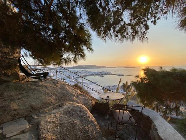Apartamento Anemones Sea View Mykonos Town Exterior foto