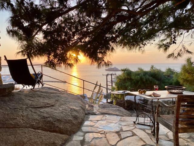 Apartamento Anemones Sea View Mykonos Town Exterior foto