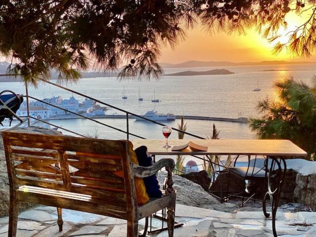Apartamento Anemones Sea View Mykonos Town Exterior foto