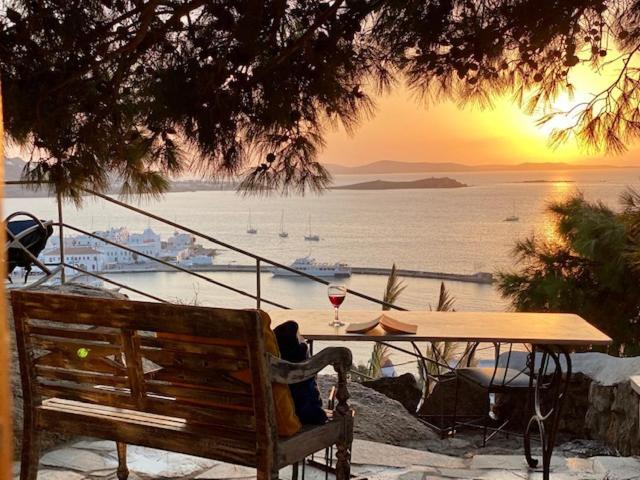 Apartamento Anemones Sea View Mykonos Town Exterior foto