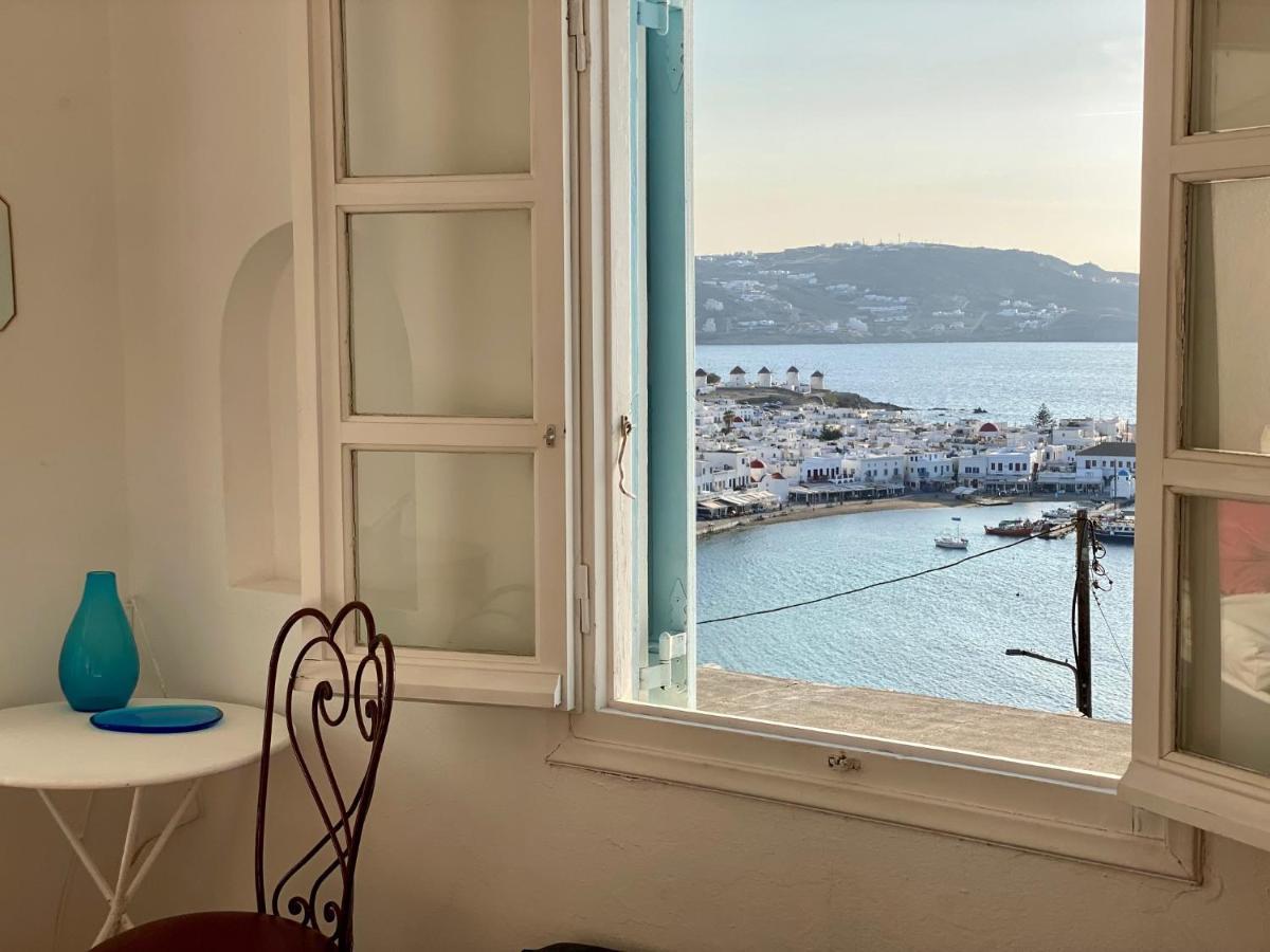 Apartamento Anemones Sea View Mykonos Town Exterior foto