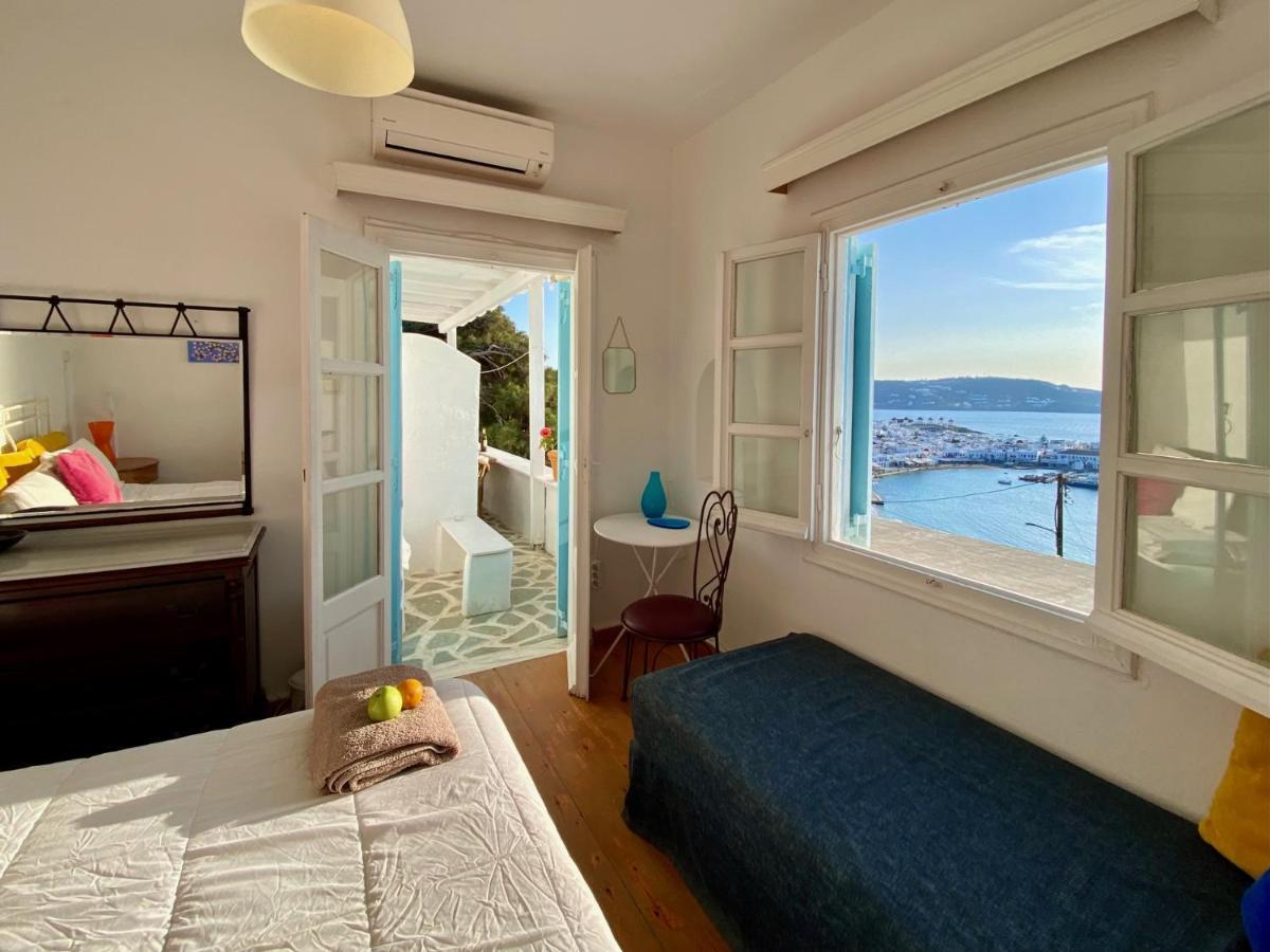 Apartamento Anemones Sea View Mykonos Town Exterior foto