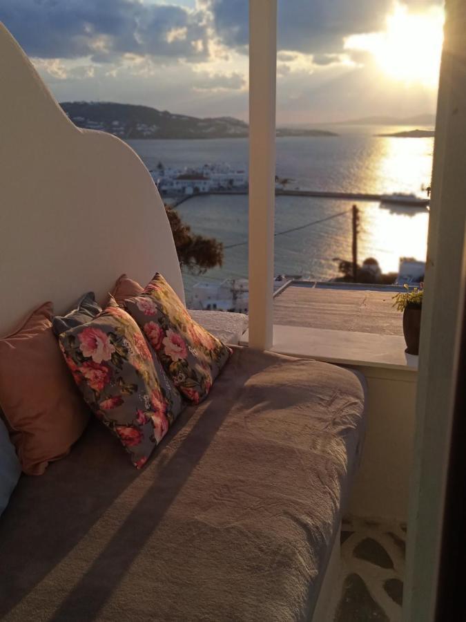 Apartamento Anemones Sea View Mykonos Town Exterior foto